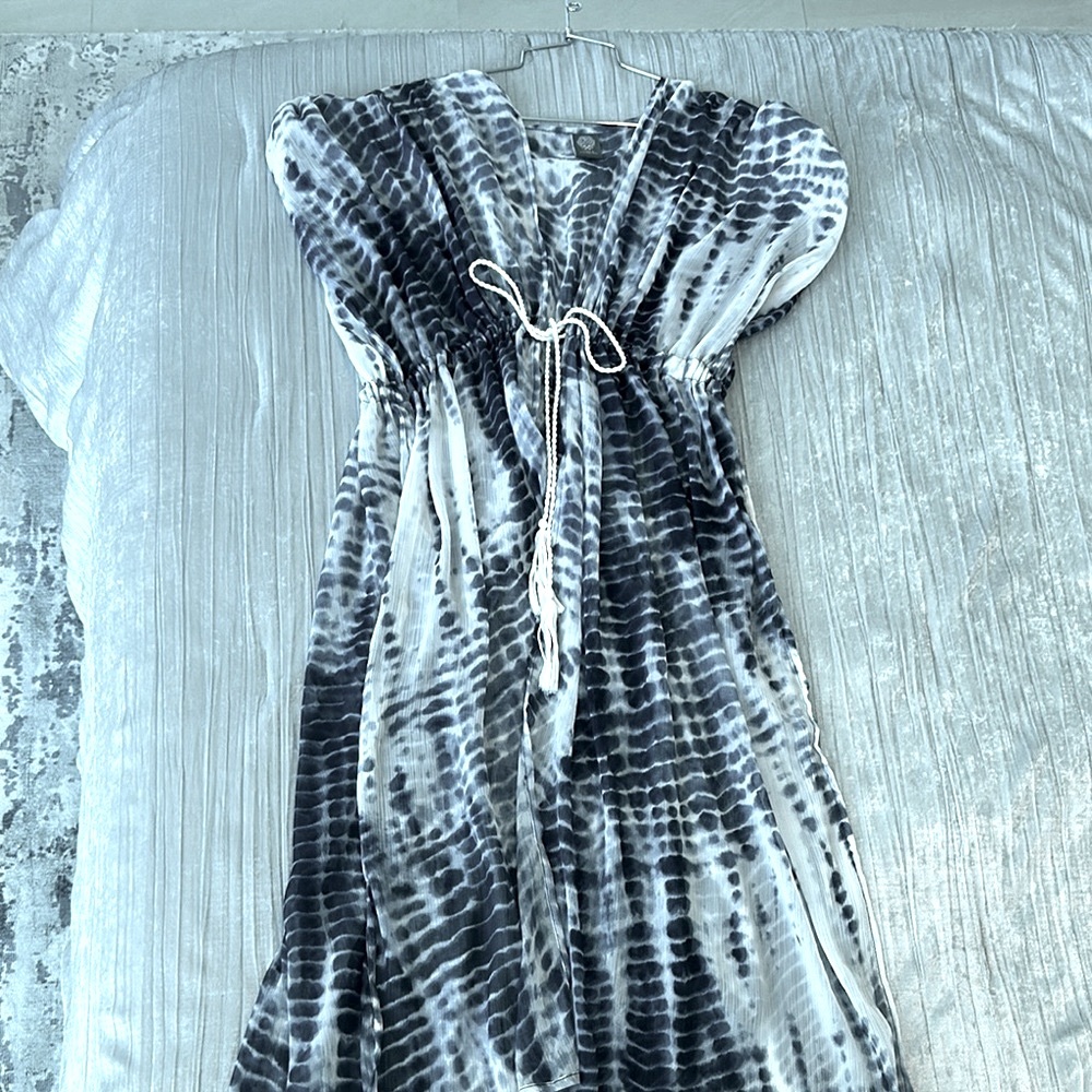 Vince Camuto Tie Dye Maxi Cover Up